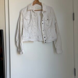 Blank NYC Cream Jean Jacket
